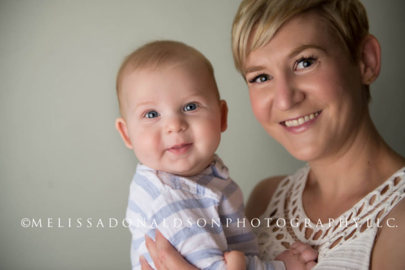 mom and baby photography
